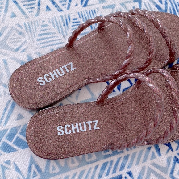 🌟Schutz Glitter Rose Sandals🌟 - Picture 3 of 8